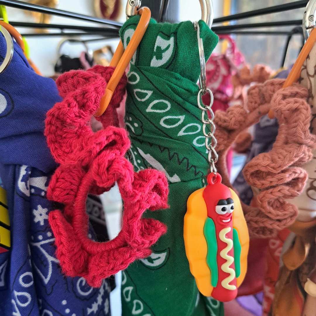 Bijou de Sac – Gri-Gri Unique avec Foulard & Chouchou Crochet