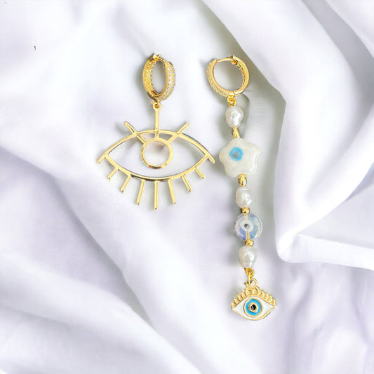 Créoles Œil Protecteur