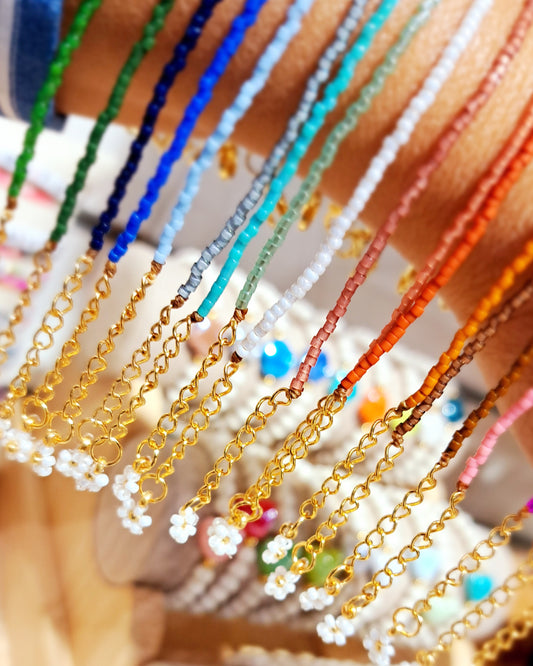 Bracelet Nahia – Perle d’eau douce & perles Miyuki - Énergie de douceur