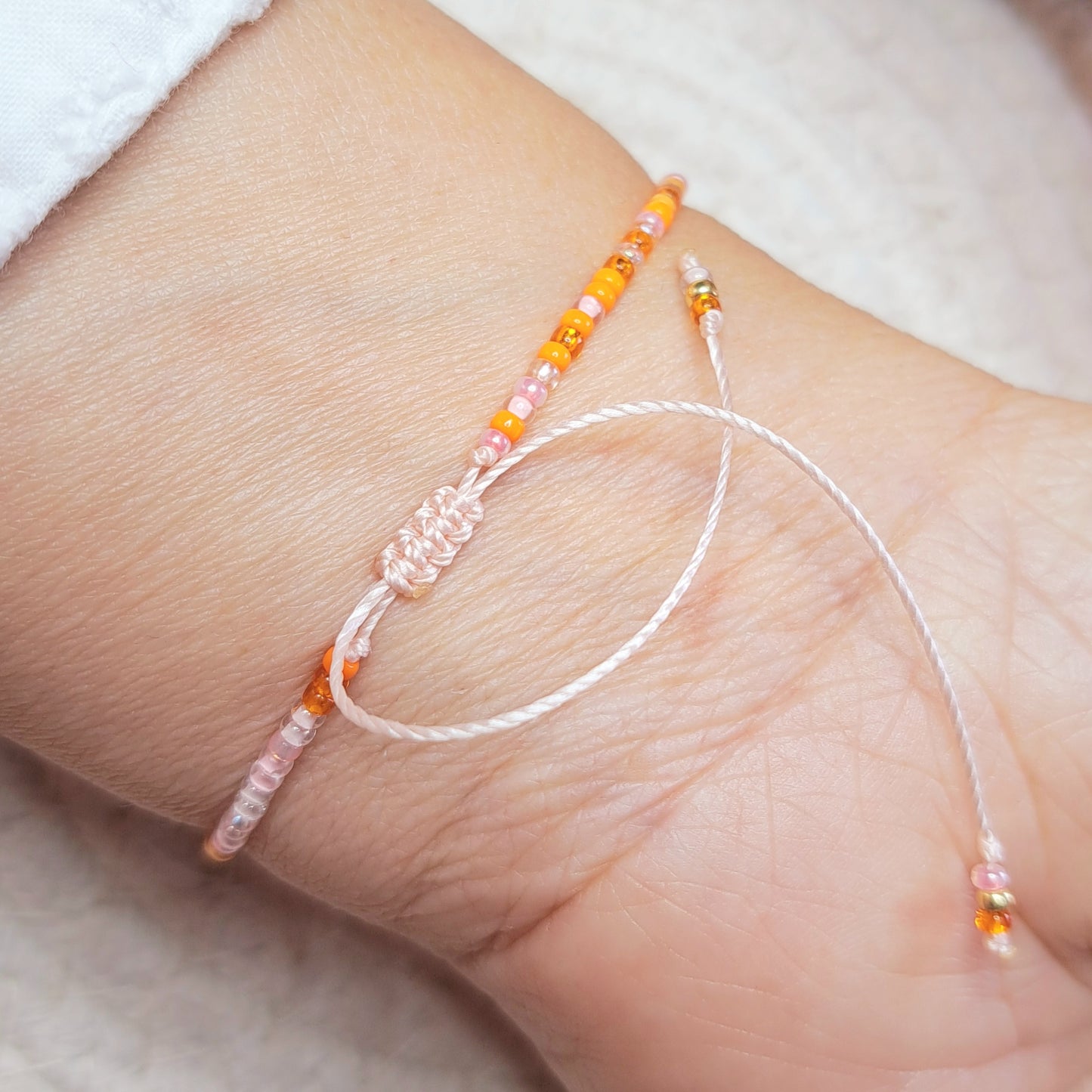 Bracelet VARUA – Perles Miyuki & Touche dorée