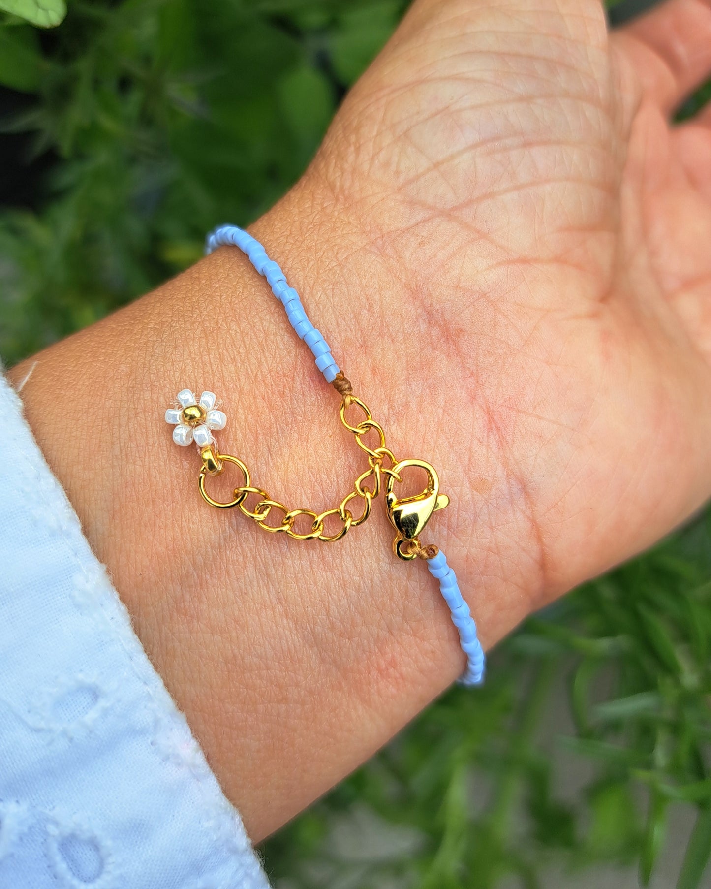 Bracelet Nahia – Perle d’eau douce & perles Miyuki - Énergie de douceur