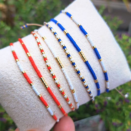 Bracelets Varua Atlantique – Ambiance marine en perles colorées