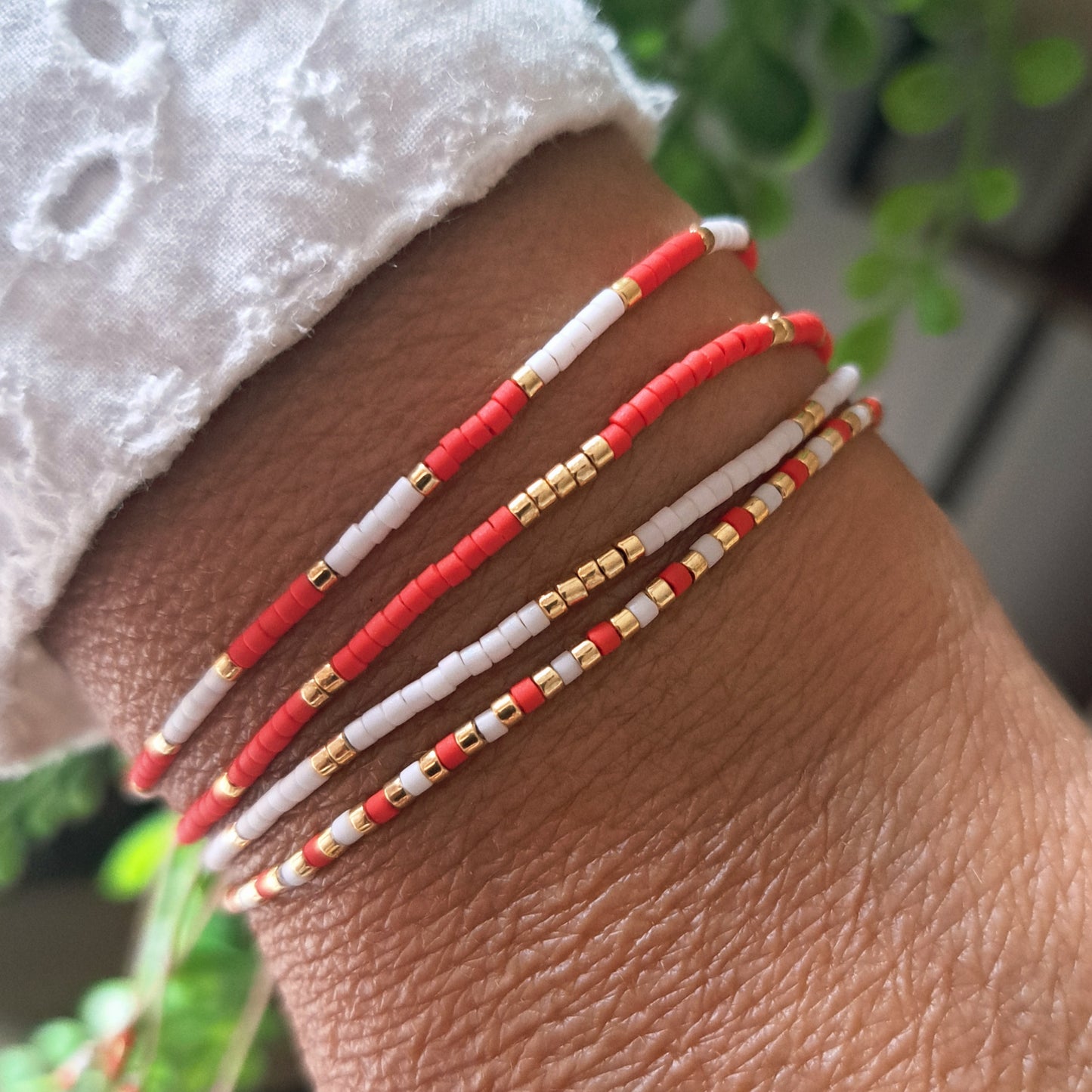 Bracelets Varua Atlantique – Ambiance marine en perles colorées