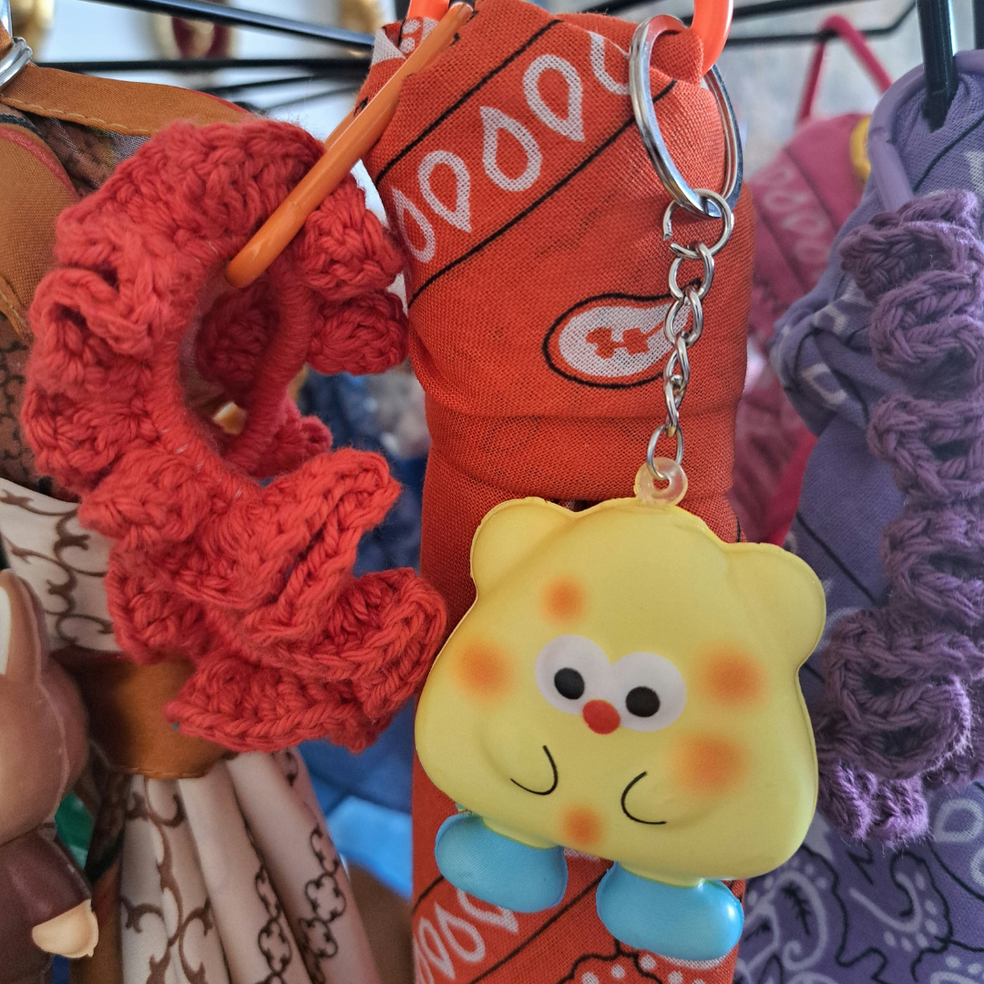 Bijou de Sac – Gri-Gri Unique avec Foulard & Chouchou Crochet
