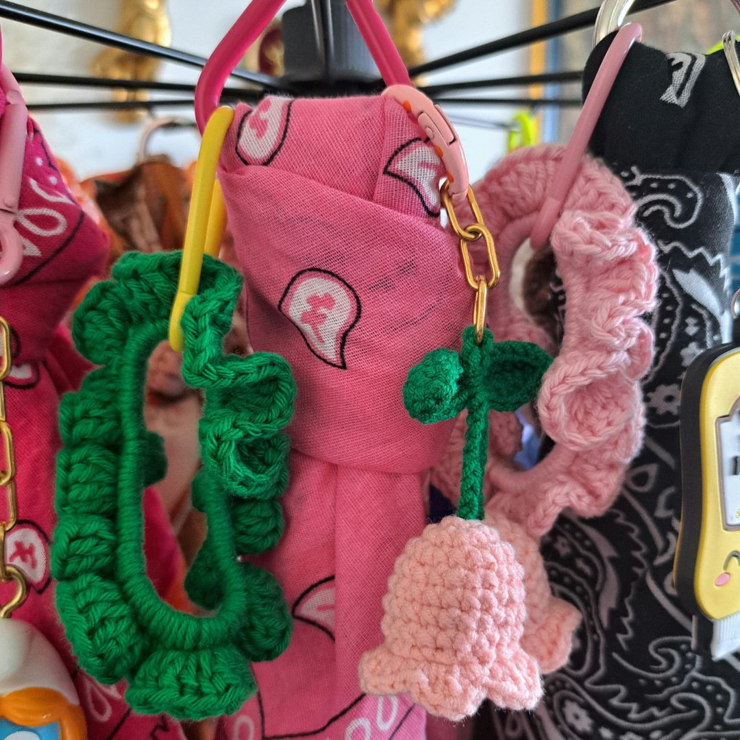 Bijou de Sac – Gri-Gri Unique avec Foulard & Chouchou Crochet