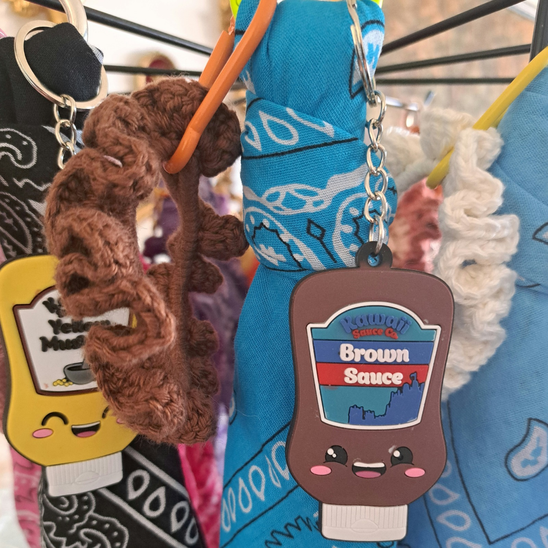 Bijou de Sac – Gri-Gri Unique avec Foulard & Chouchou Crochet