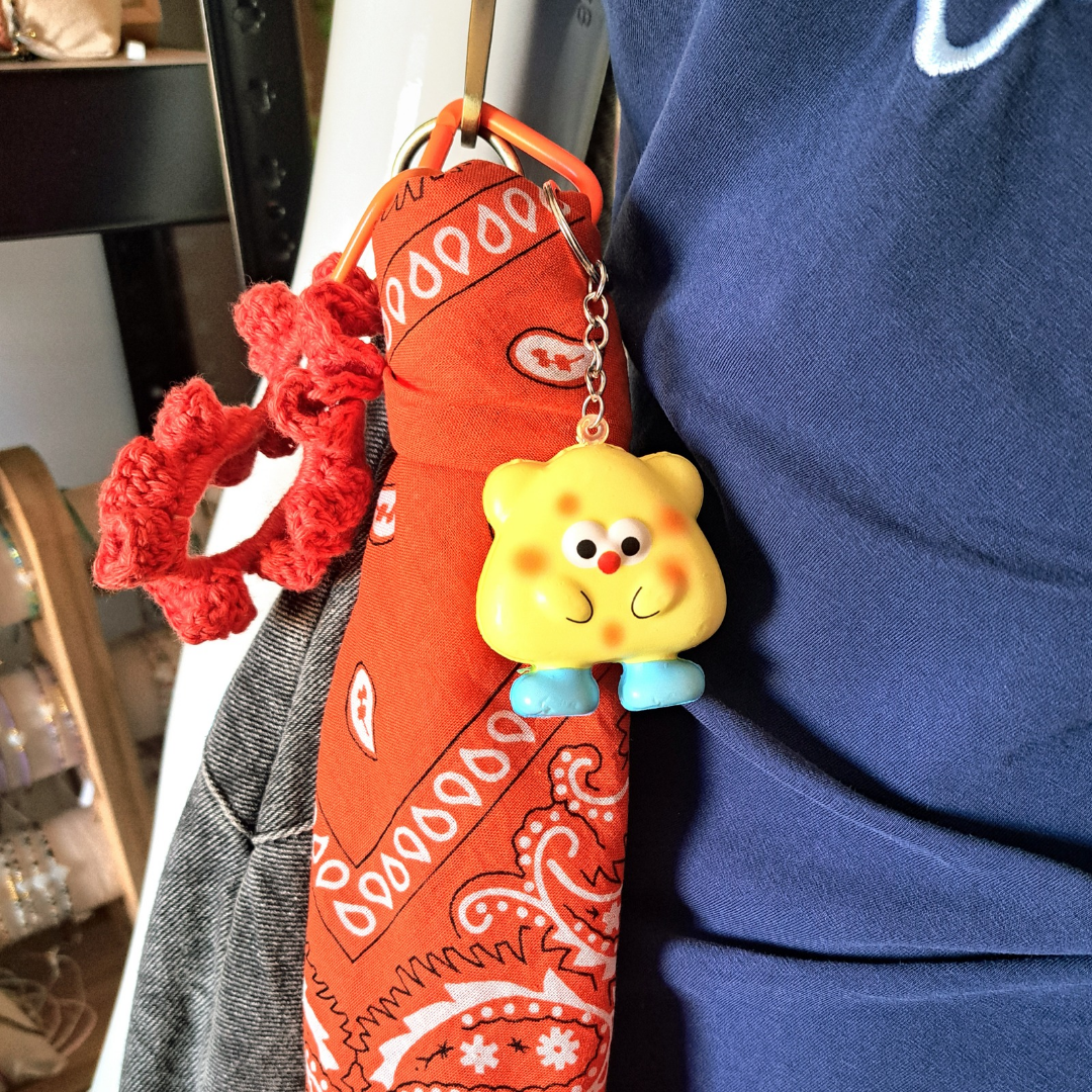 Bijou de Sac – Gri-Gri Unique avec Foulard & Chouchou Crochet