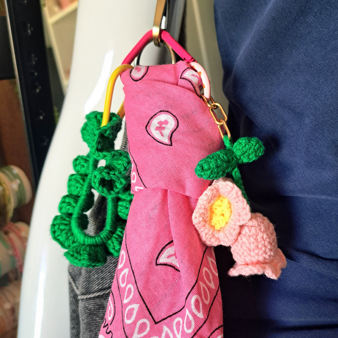 Bijou de Sac – Gri-Gri Unique avec Foulard & Chouchou Crochet