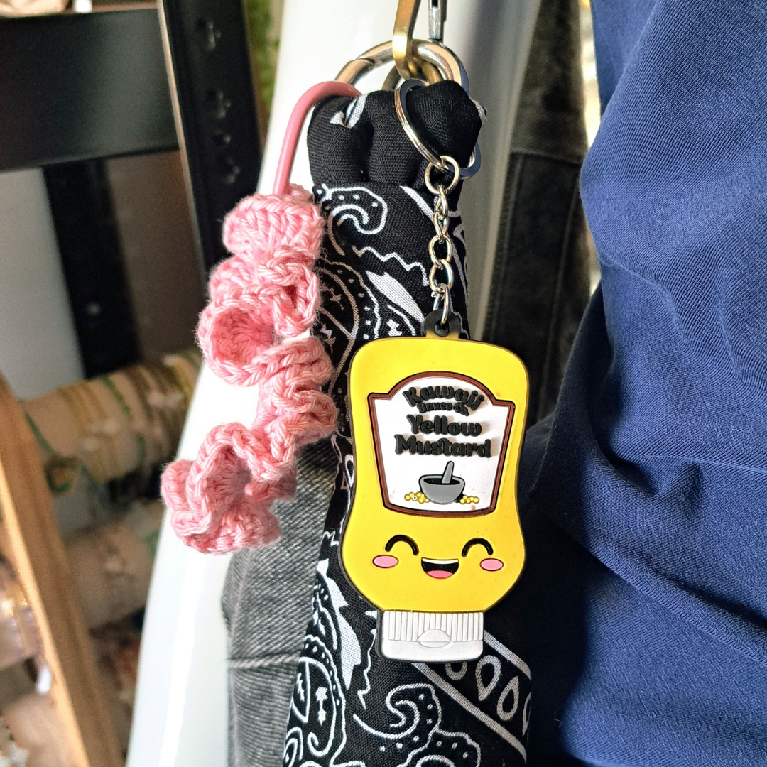 Bijou de Sac – Gri-Gri Unique avec Foulard & Chouchou Crochet