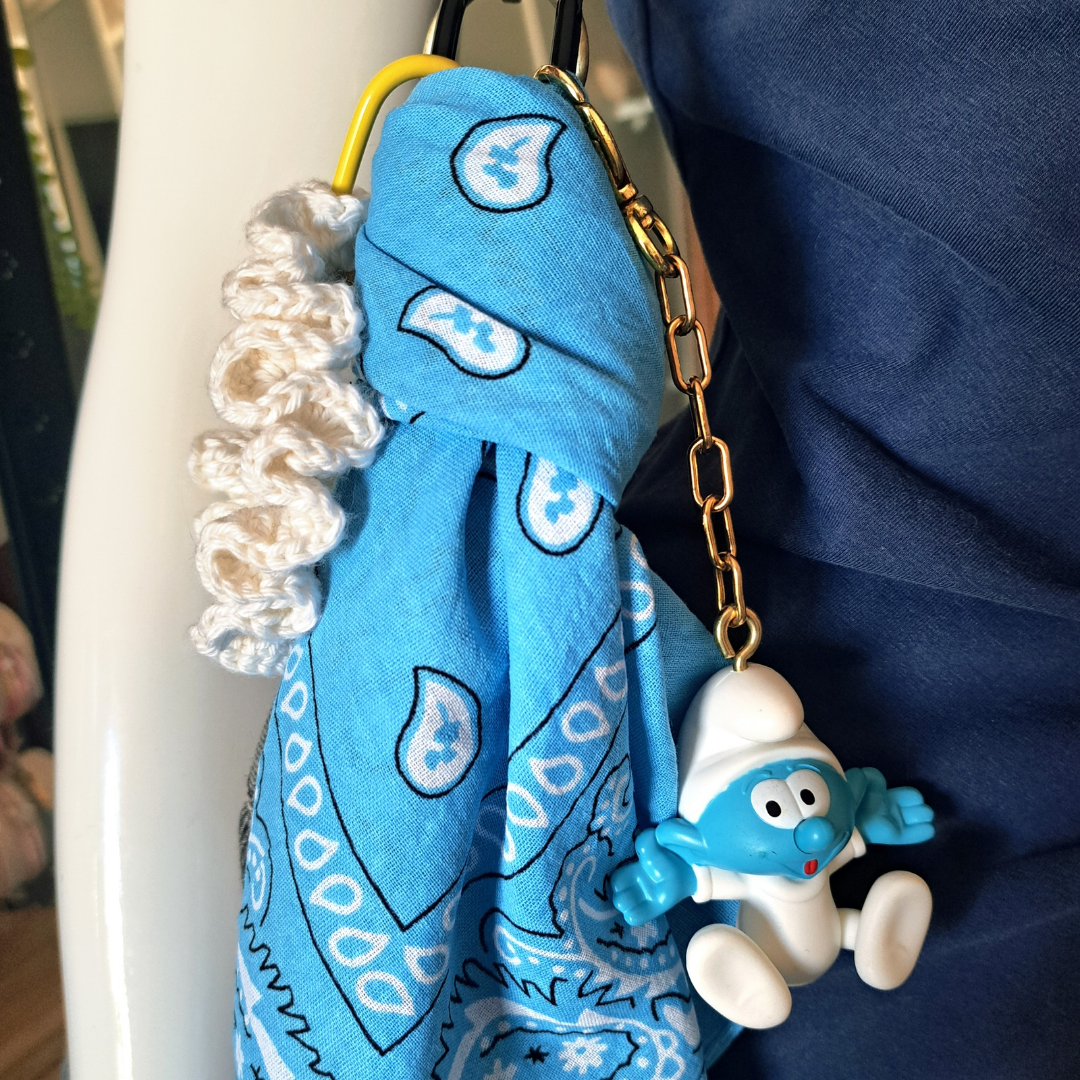 Bijou de Sac – Gri-Gri Unique avec Foulard & Chouchou Crochet