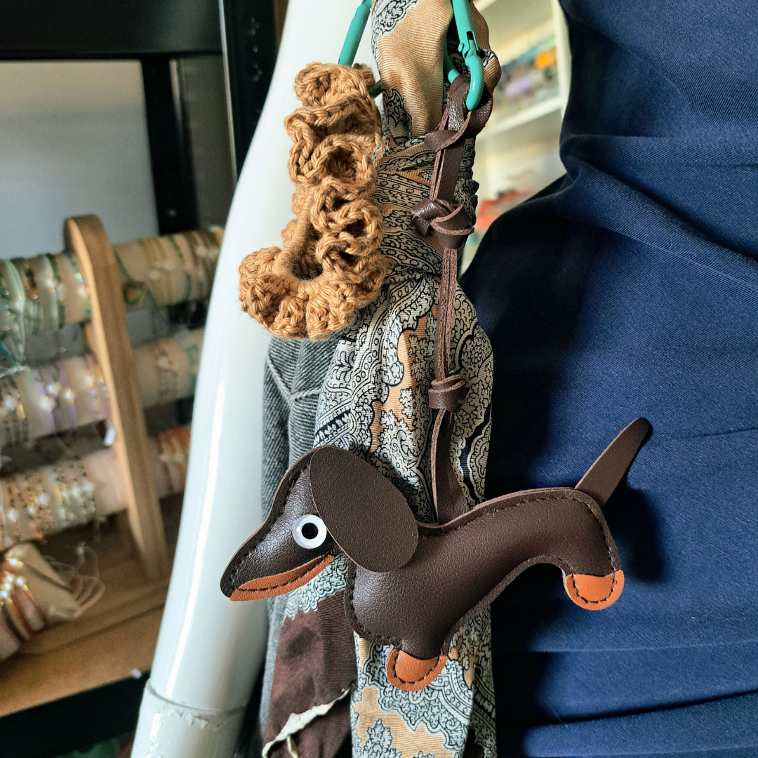 Bijou de Sac – Gri-Gri Unique avec Foulard & Chouchou Crochet