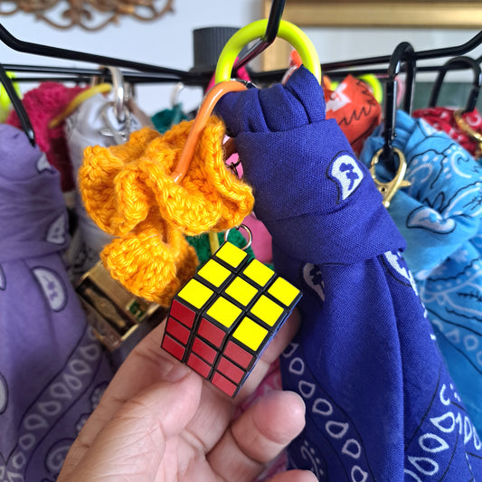 Bijou de Sac – Gri-Gri Unique avec Foulard & Chouchou Crochet