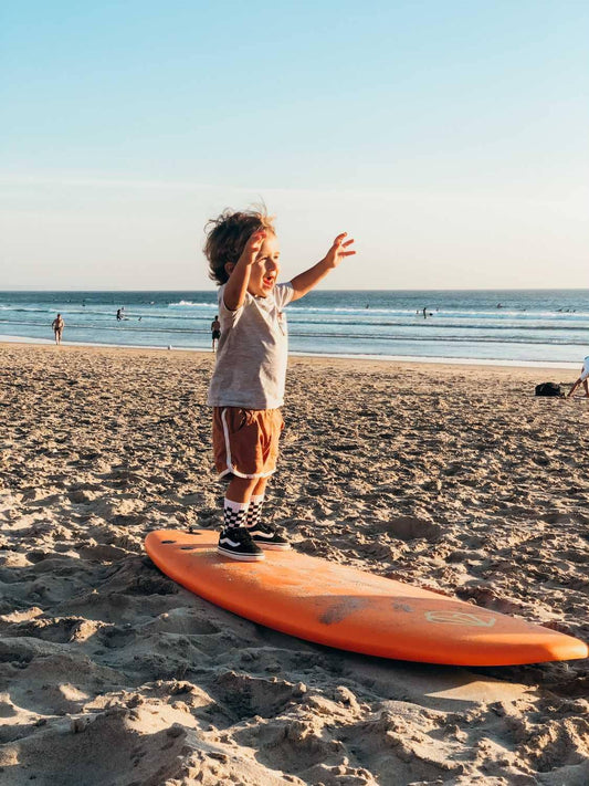 Chaussettes Enfant Damier Noir/Blanc