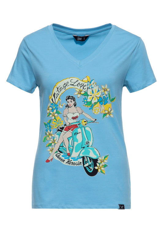 T-shirt «Vintage Love» Queen Kerosin