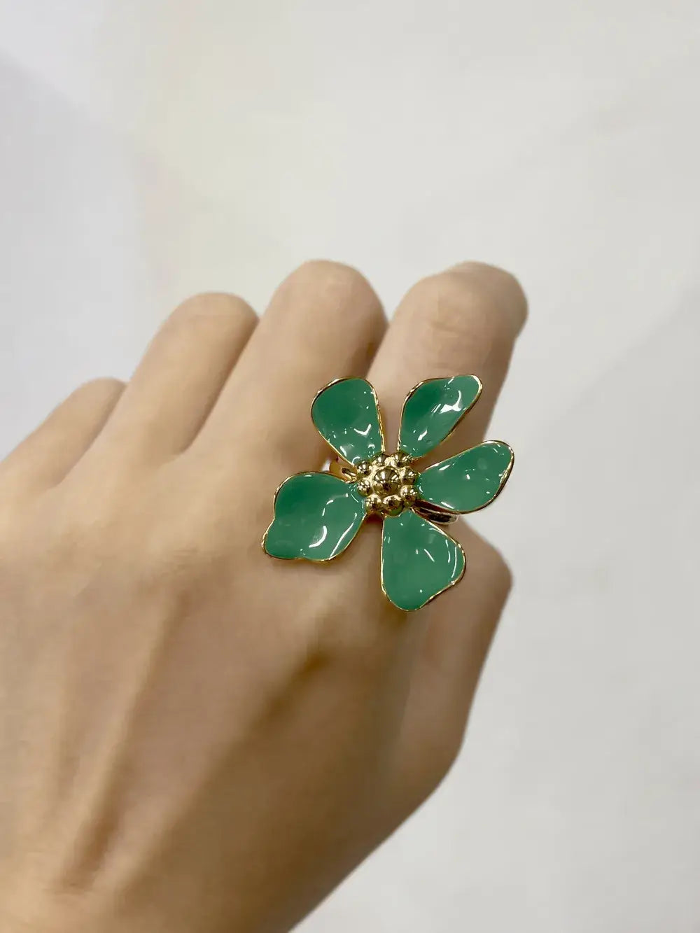 Bague Colorée en Acier Inoxydable & Émail – Marque CUCOCUCA