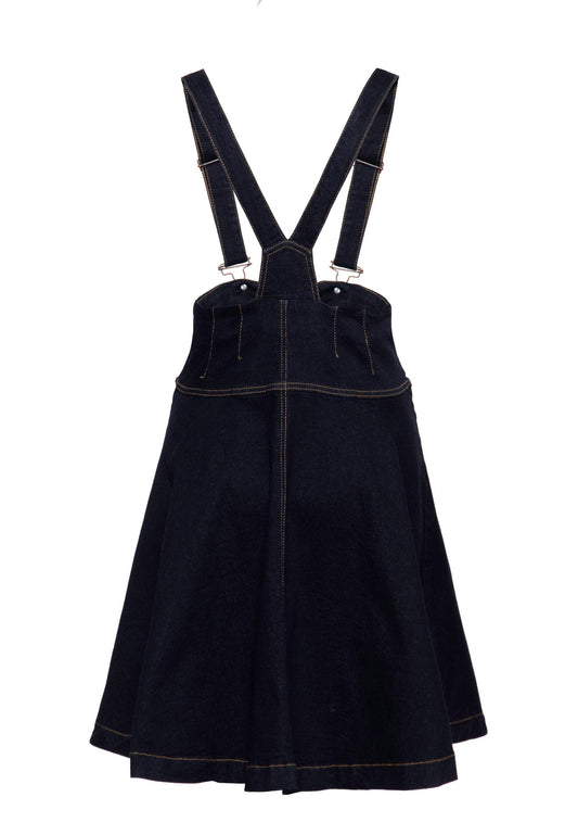 Robe salopette en denim Queen Kerosin