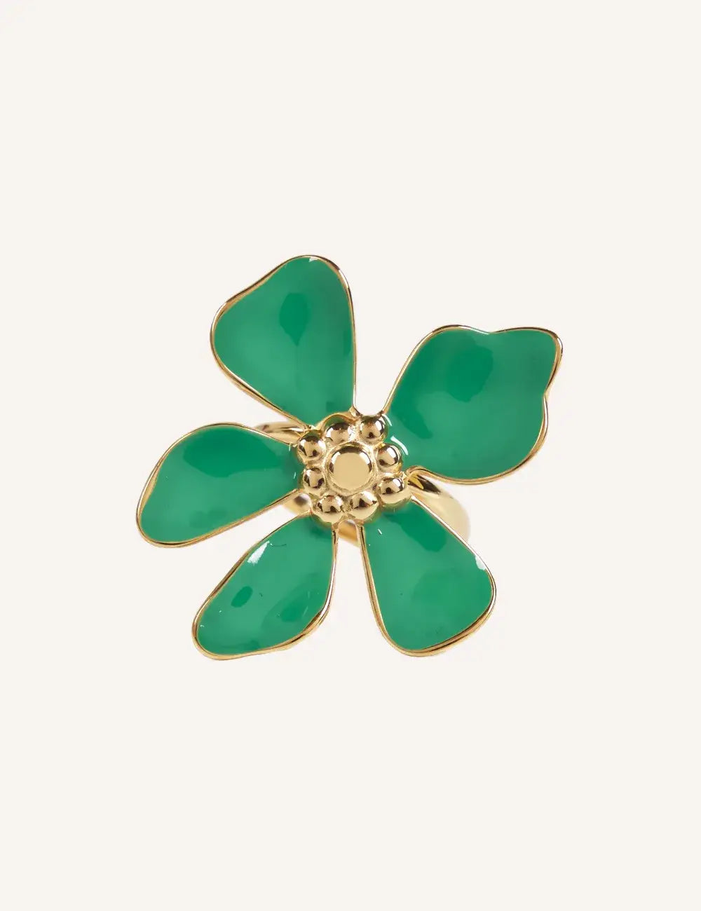 Bague Colorée en Acier Inoxydable & Émail – Marque CUCOCUCA