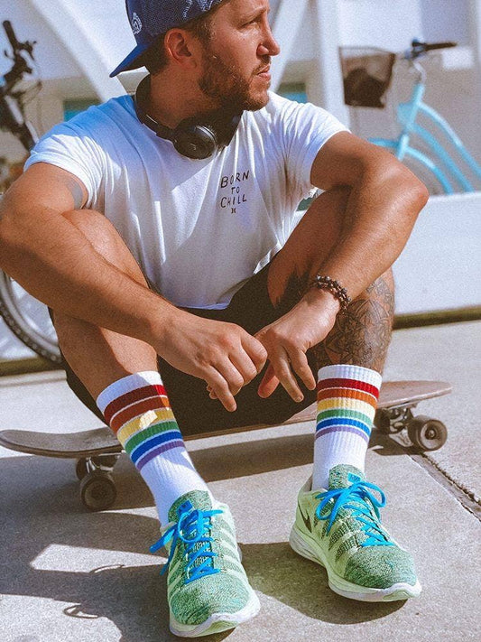 Chaussettes Rayures Multicouleurs