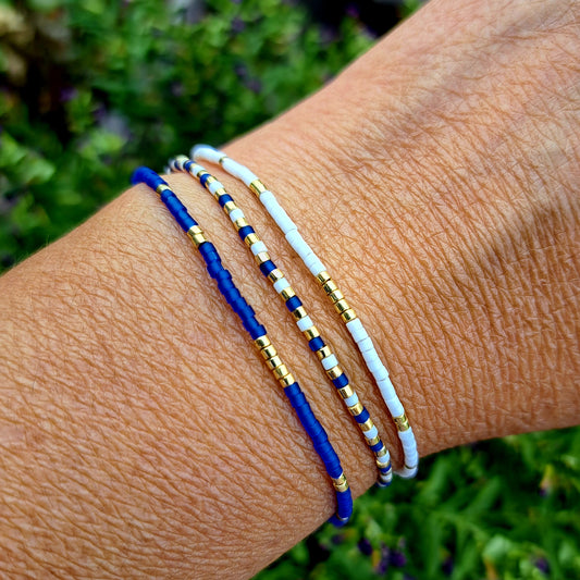 Bracelets Varua Atlantique – Ambiance marine en perles colorées