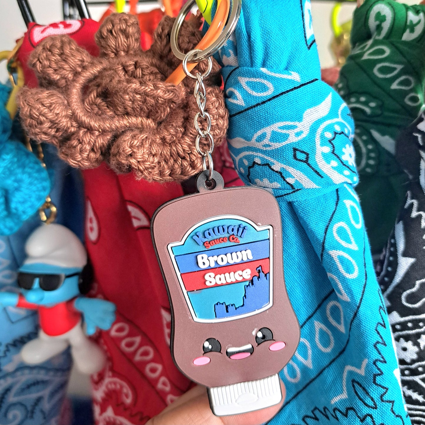 Bijou de Sac – Gri-Gri Unique avec Foulard & Chouchou Crochet