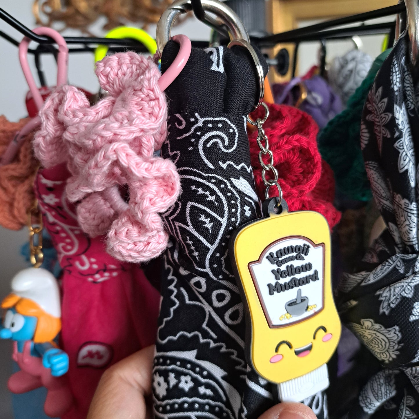 Bijou de Sac – Gri-Gri Unique avec Foulard & Chouchou Crochet