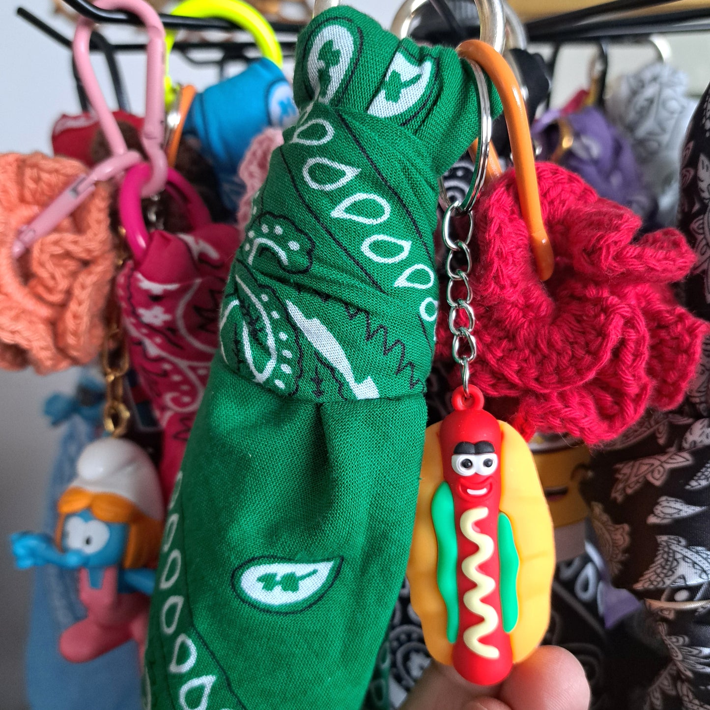 Bijou de Sac – Gri-Gri Unique avec Foulard & Chouchou Crochet