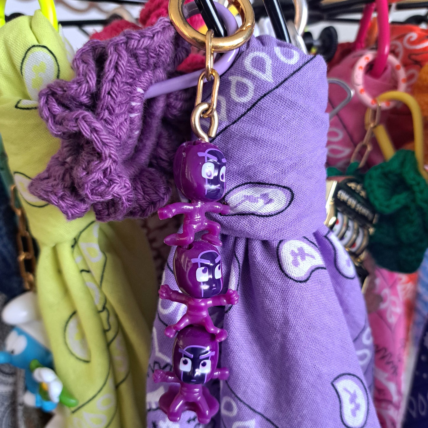 Bijou de Sac – Gri-Gri Unique avec Foulard & Chouchou Crochet