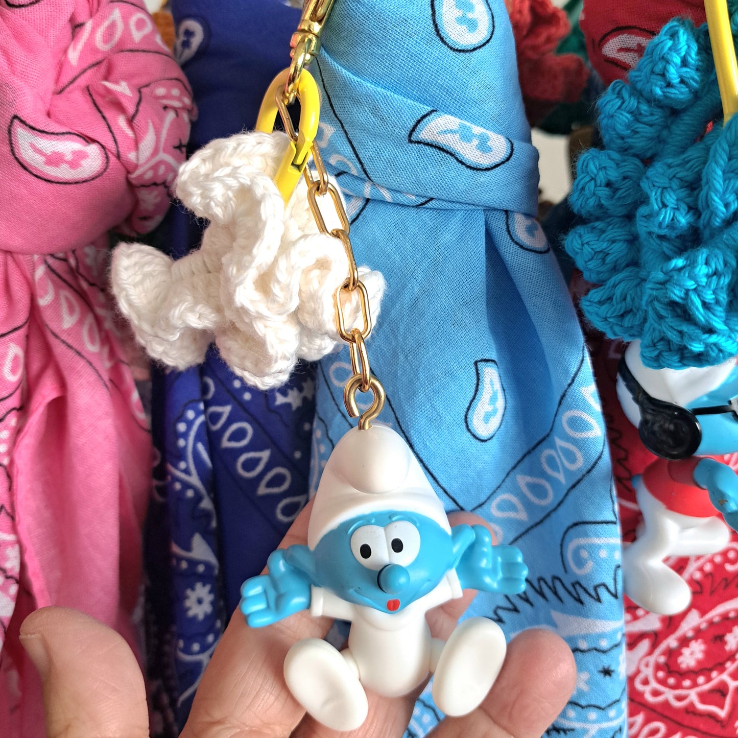 Bijou de Sac – Gri-Gri Unique avec Foulard & Chouchou Crochet