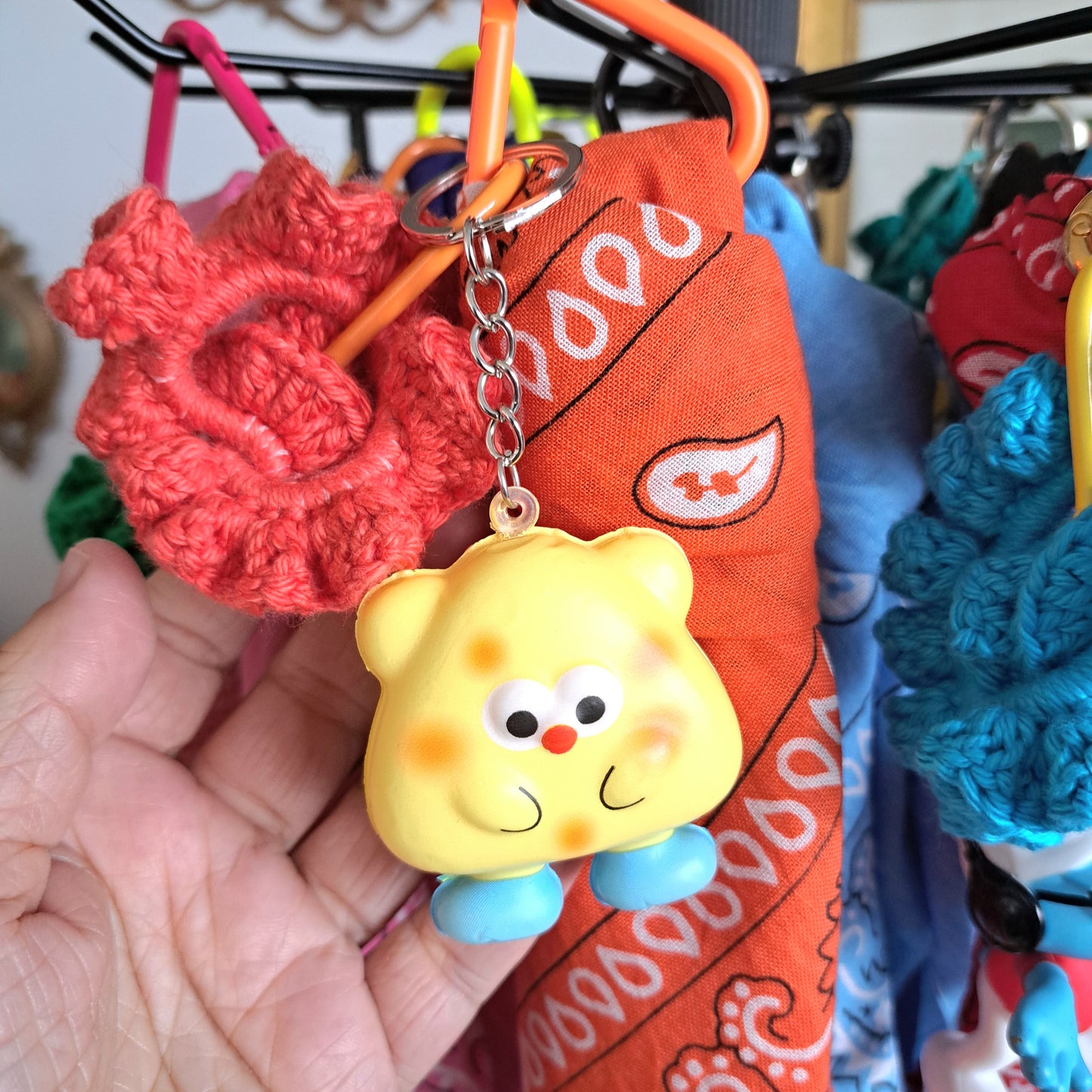 Bijou de Sac – Gri-Gri Unique avec Foulard & Chouchou Crochet