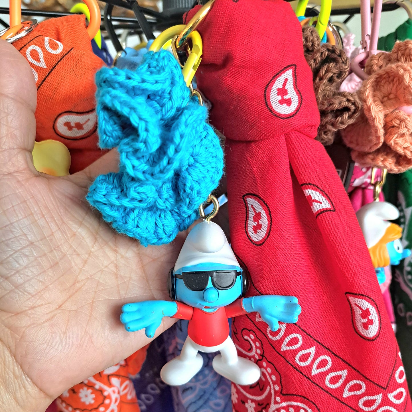 Bijou de Sac – Gri-Gri Unique avec Foulard & Chouchou Crochet