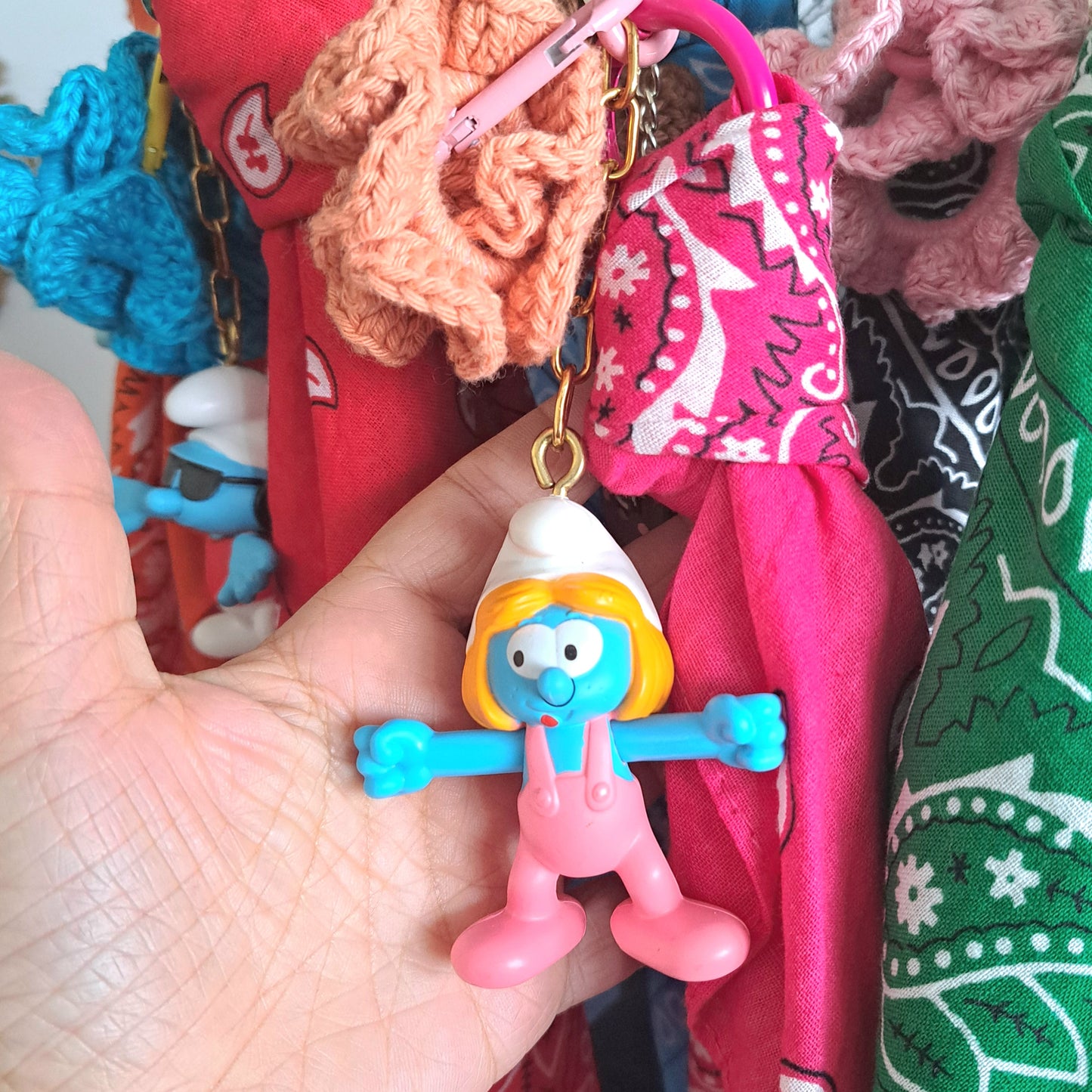 Bijou de Sac – Gri-Gri Unique avec Foulard & Chouchou Crochet