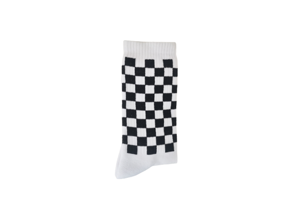 Chaussettes Damier Noir/Blanc