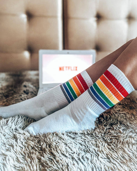 Chaussettes Rayures Multicouleurs