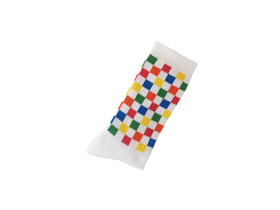 Chaussettes Damier Multicouleurs